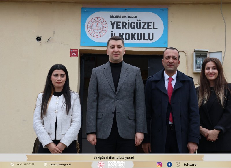 Kaymakamımız Doğukan KOYUNCU'nun Yerigüzel İlkokulu’na ziyareti