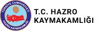 Hazro Kaymakamlığı Resmi Logosu
